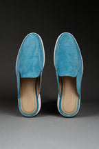 Мюли из Мягкой Итальянской Замши&nbsp;