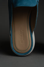 Мюли из Мягкой Итальянской Замши&nbsp;