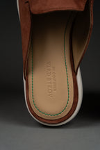 Мюли из мягкой итальянской замши 