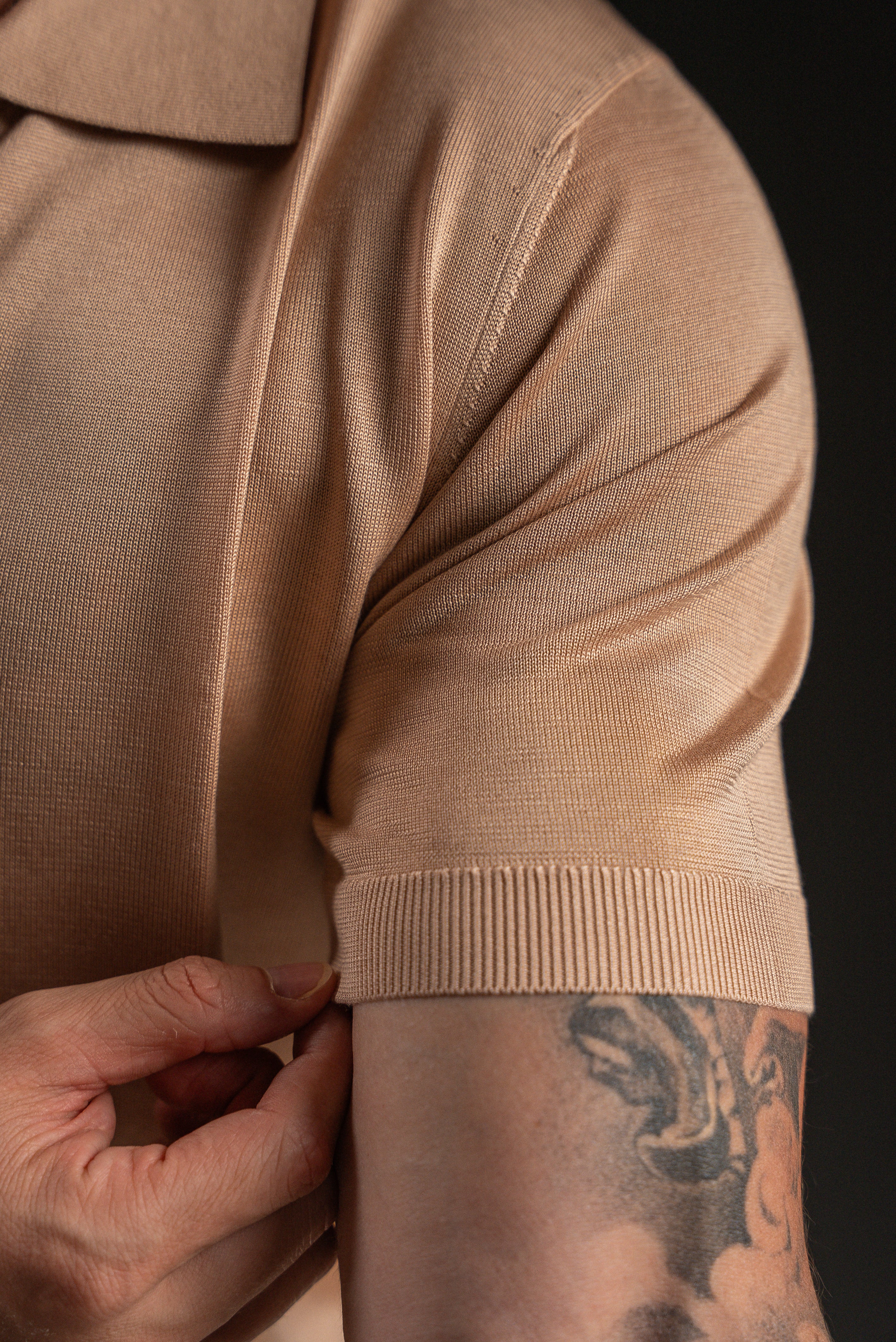 Поло из премиального шёлка