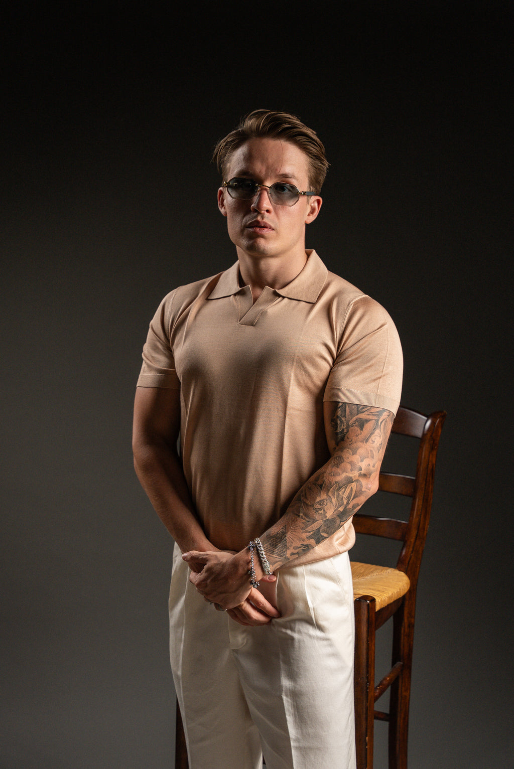 Поло из премиального шёлка