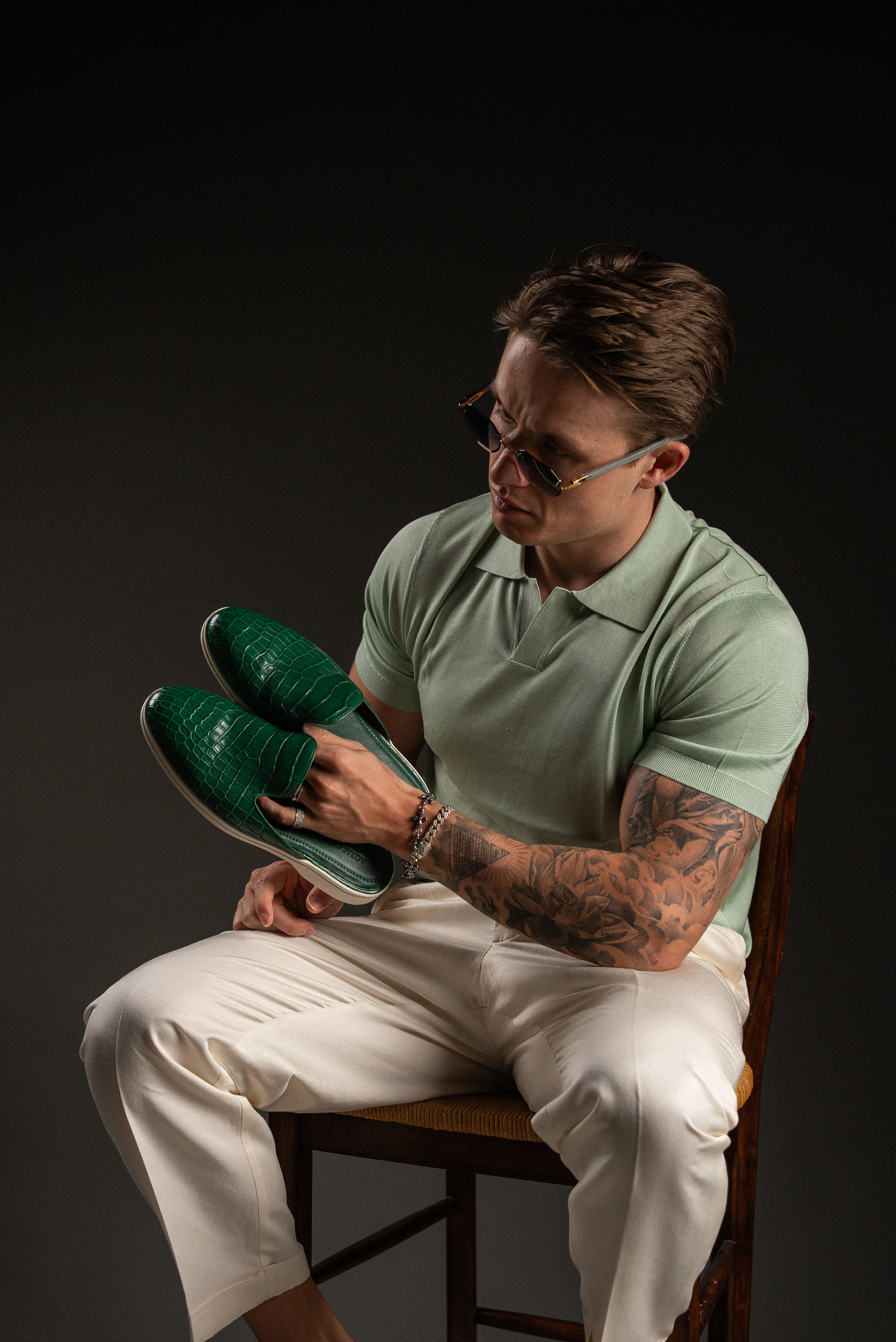 Поло из премиального шёлка