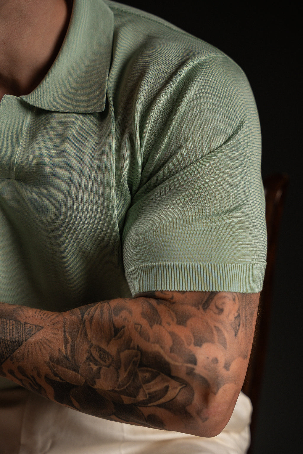 Поло из премиального шёлка