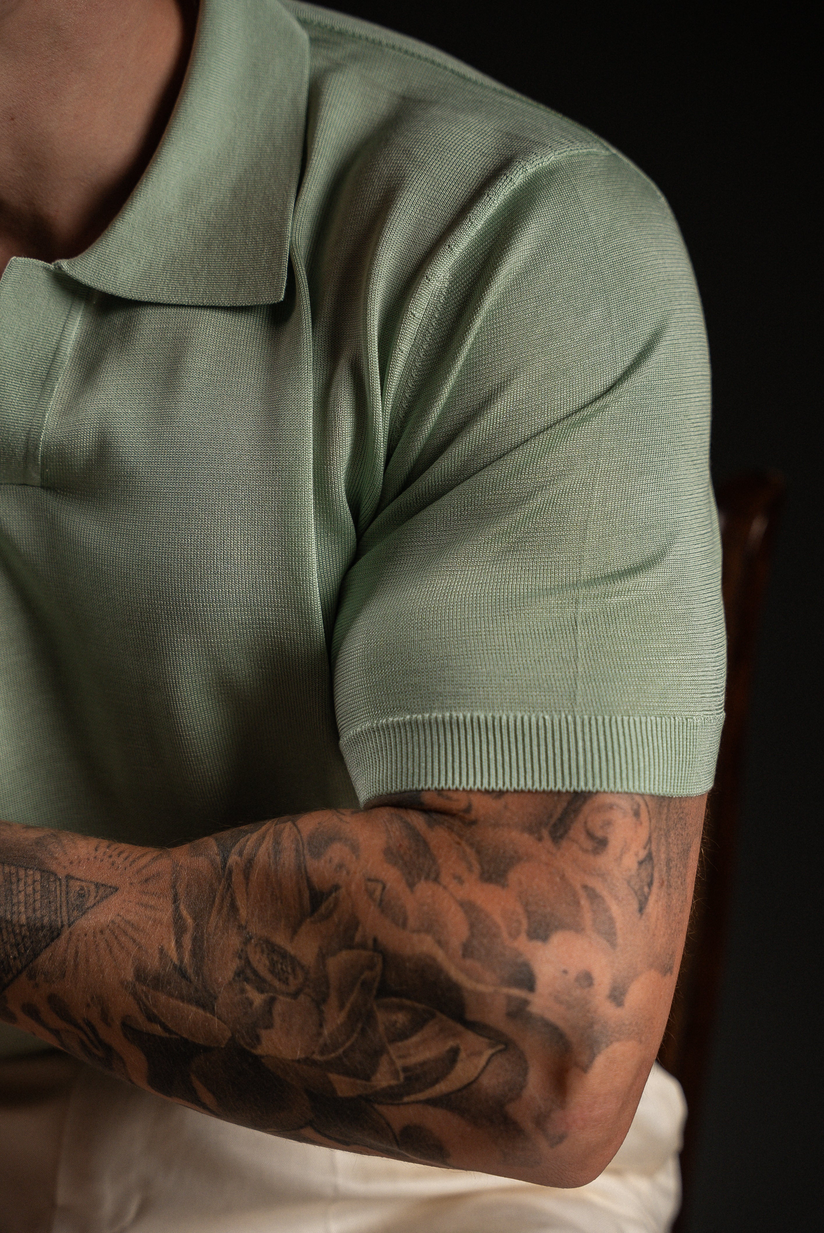 Поло из премиального шёлка