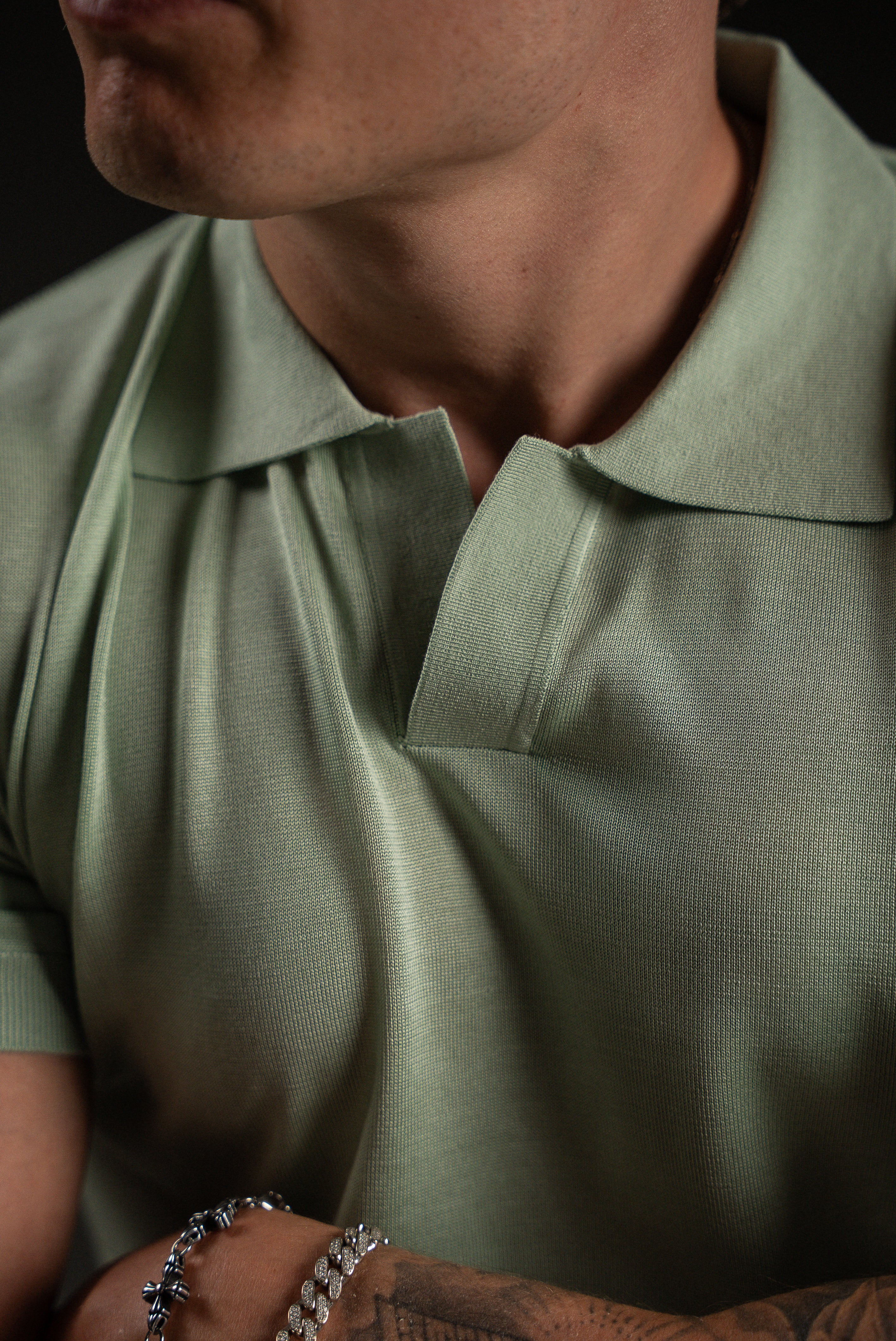 Поло из премиального шёлка