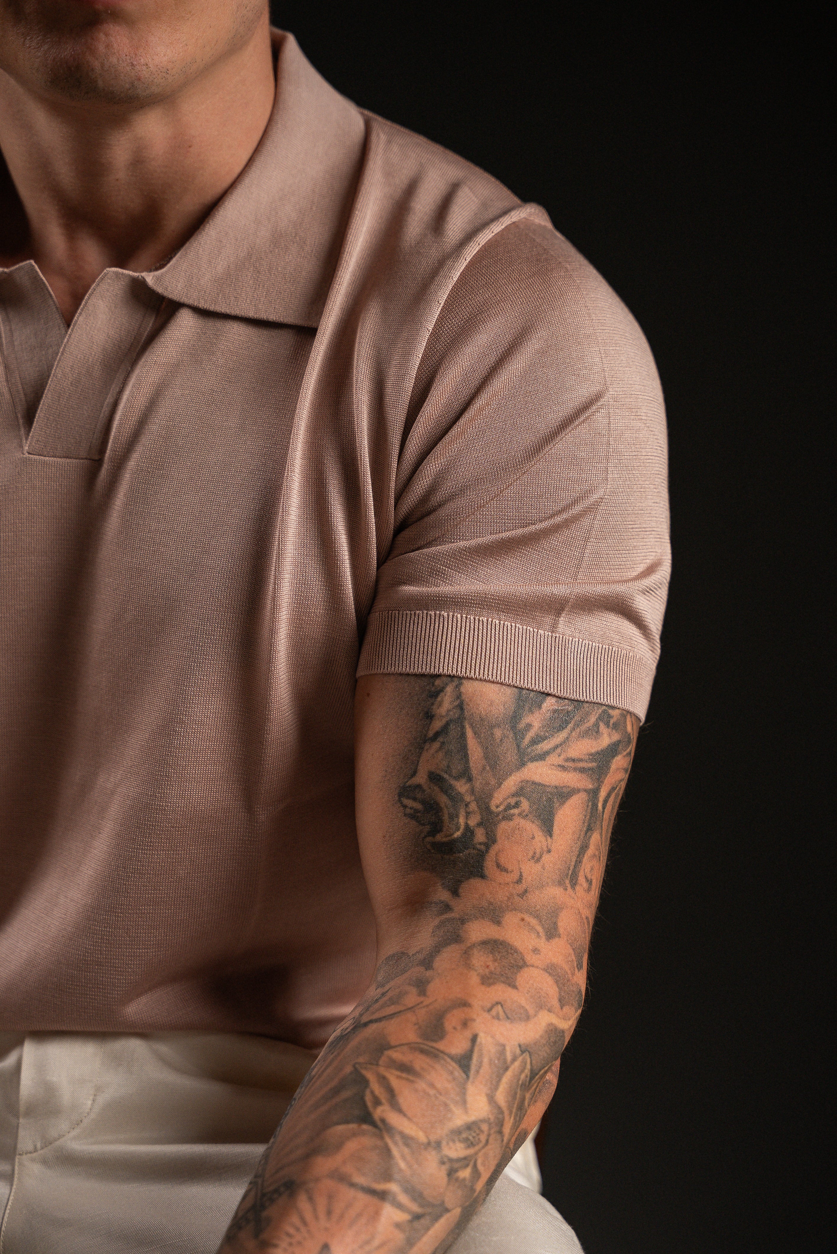 Поло из премиального шёлка