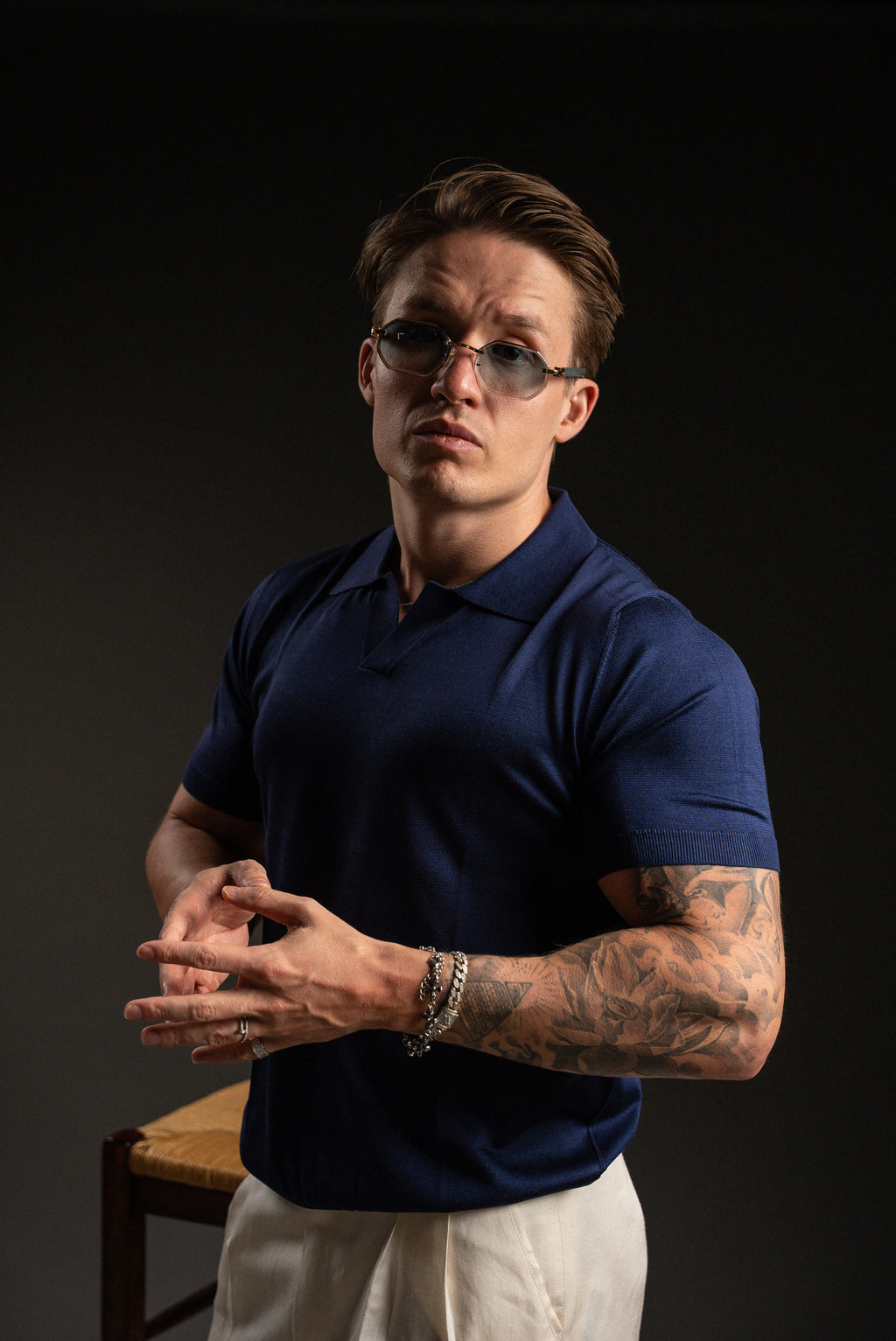 Поло из премиального шёлка