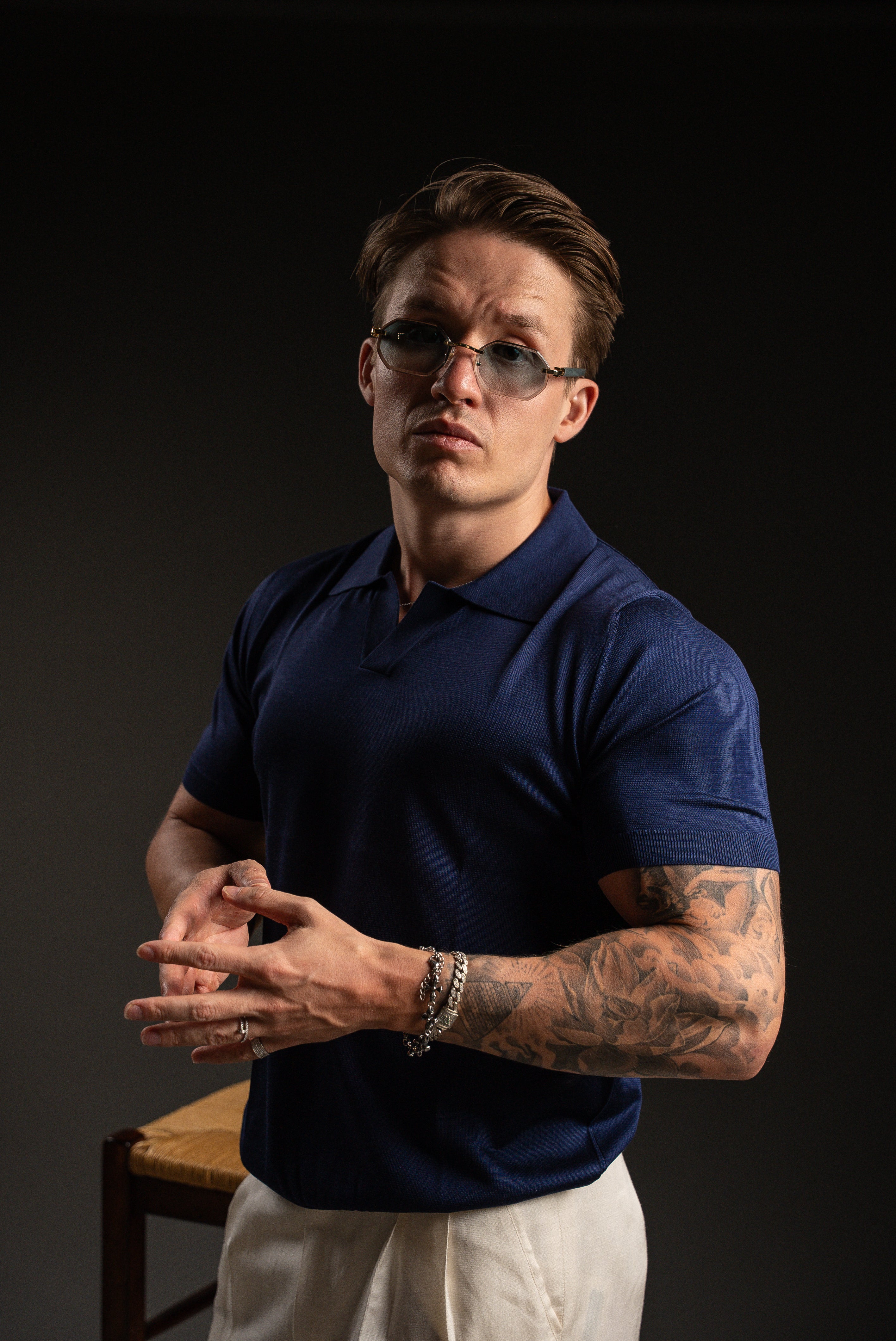 Поло из премиального шёлка